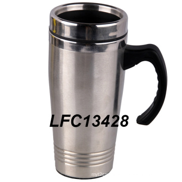 450ml Auto Mug and Stainless Steel Vacuum Flask (LFC13428)